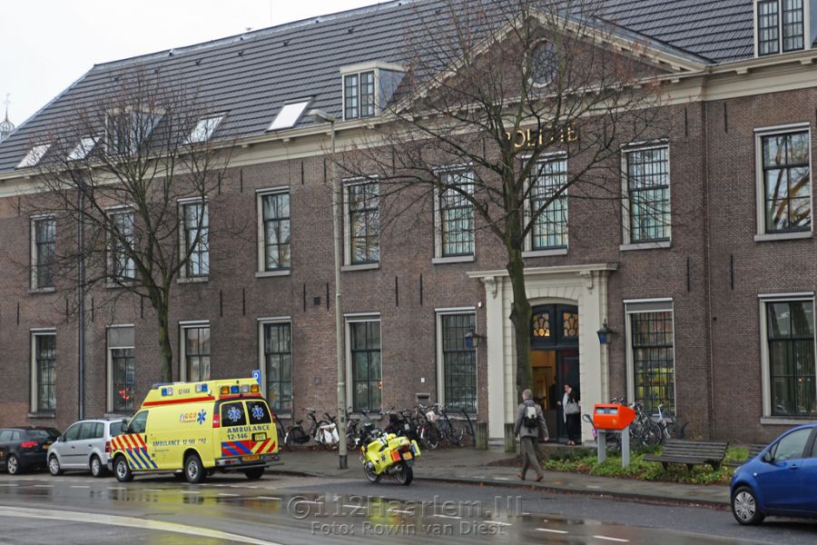 Blikschade bij ongeval op de Hooimarkt in Haarlem
