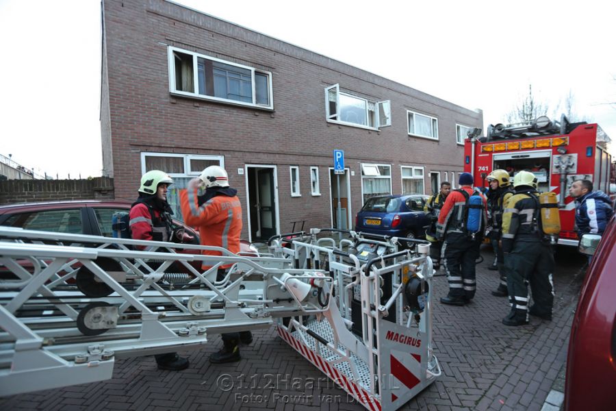 Bovenetage van woning verwoest door brand in Van Beresteynstraat