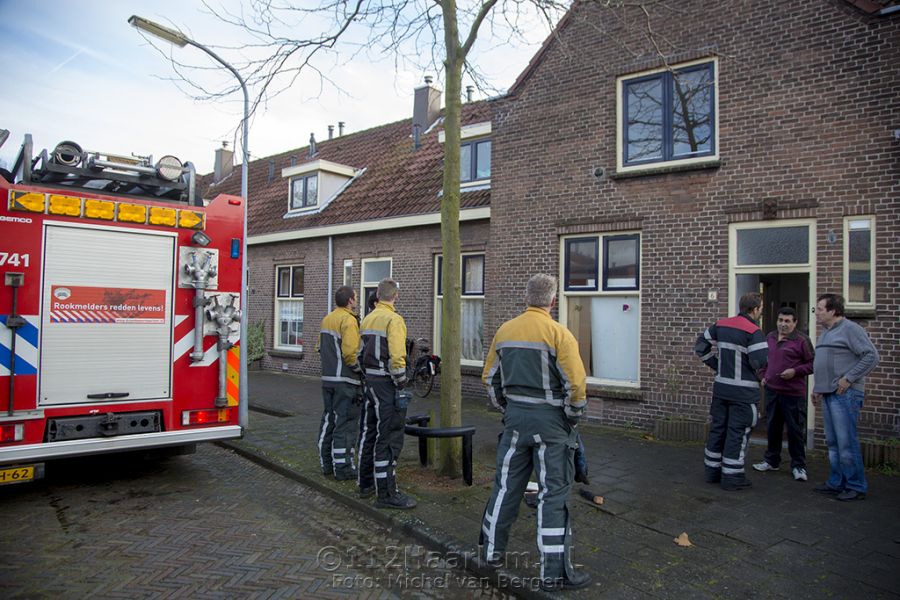 Woningbrand blijkt lekke schoorsteen in de Damiatestraat