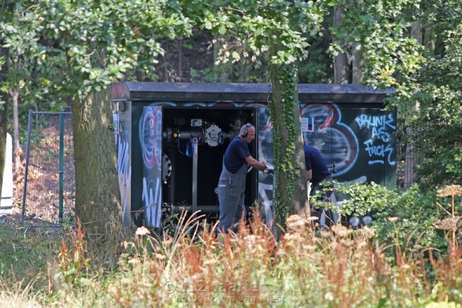 Treinverkeer Haarlem-Zandvoort stilgelegd wegens gaslek langs de Zijlweg
