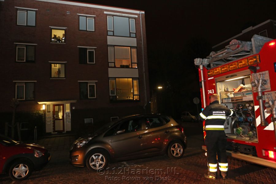 Vergeten pannetje op het vuur zet woning vol rook aan de Einsteinstraat Haarlem