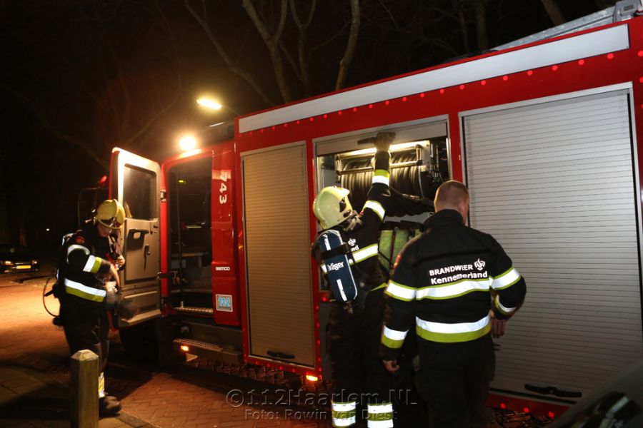 Vergeten pannetje op het vuur zet woning vol rook aan de Einsteinstraat Haarlem