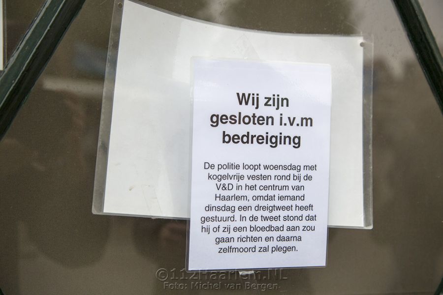 Verdachte dreigtweets V