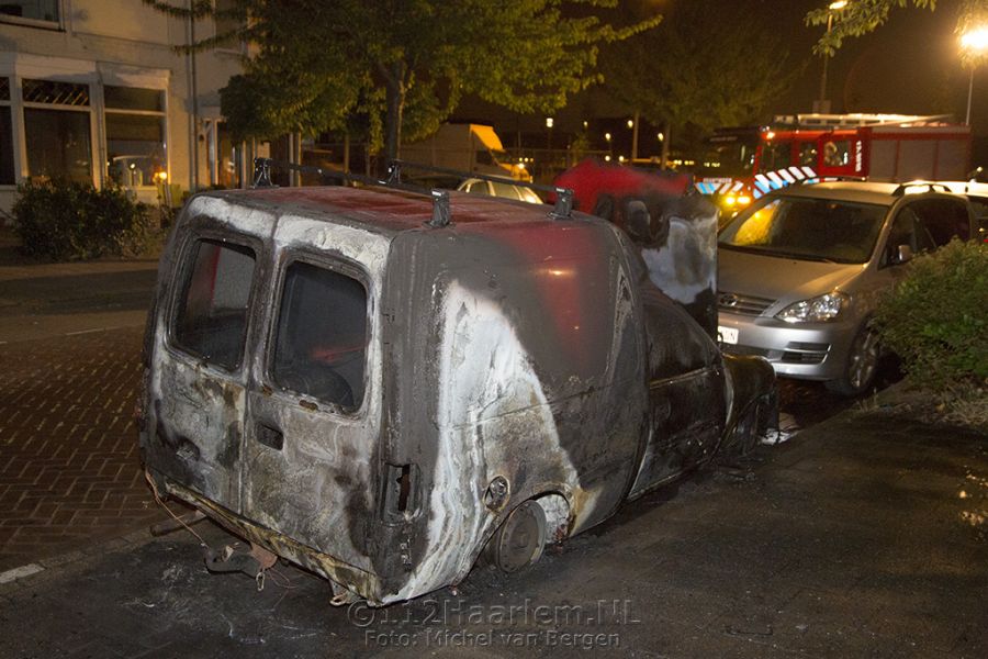 Twee verschillende autobranden binnen 40 minuten