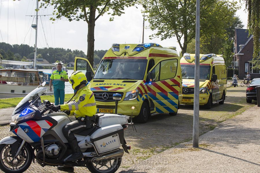 Meisje zwaargewond geraakt na overboord slaan van boot